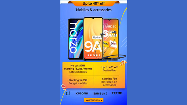 Up To 40% Off On Mobile And Accessories