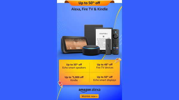Up To 50% Off On Alexa Devices