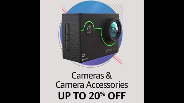Up To 20% Off On Camera And Accessories