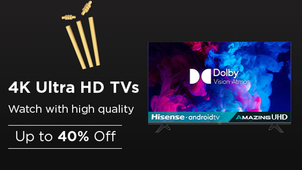 Up To 40% Off On Ultra HD Smart TVs