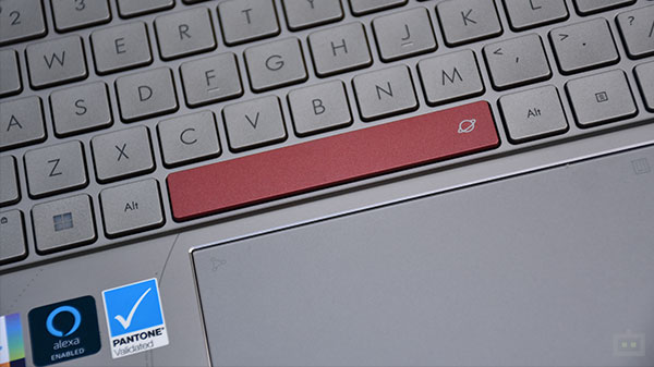 Asus Zenbook 14X OLED Space Edition Review: Keyboard And Trackpad