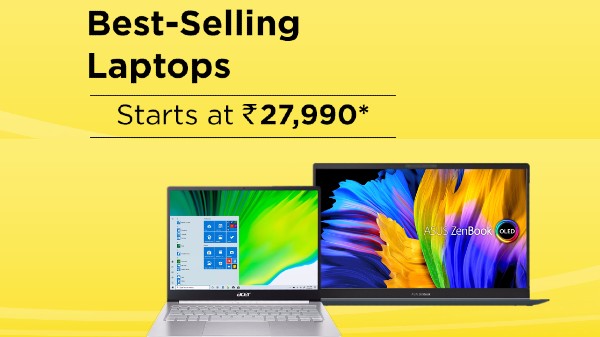 Best Selling Laptops Starts From Rs. 27,990