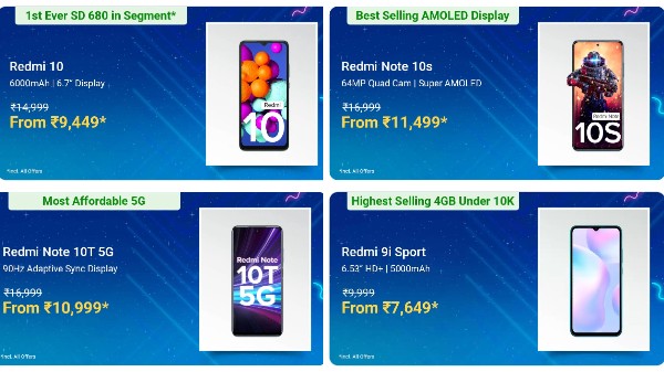 Flipkart Electronics Day Sale: Discount Offers On Redmi Smartphones Flipkart Electronics Day Sale: Discount Offers On Redmi Smartphones
