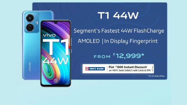 vivo T1 44W (Midnight Galaxy, 128 GB)  (6 GB RAM)