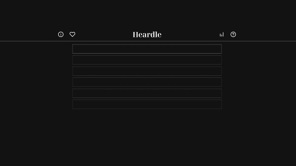 Wordle Alternatives: Heardle