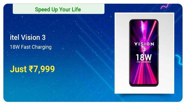 Itel Vision 3 (Deep Ocean Black, 64 GB) (3 GB RAM) Itel Vision 3 (Deep Ocean Black, 64 GB) (3 GB RAM)