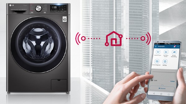LG 10.5 Kg / 7.0 Kg Inverter Wi-Fi Washer Dryer (FHD1057STB