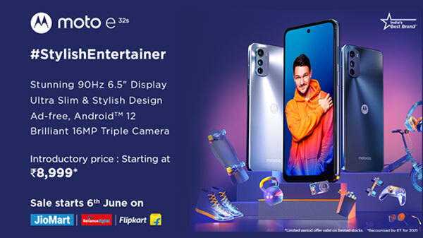 Moto e32s Budget 4G Smartphone Launched: Check Price & Specifications