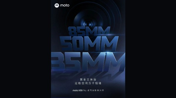 Moto X30 Pro Teased With ‘Super-Realistic Imager’