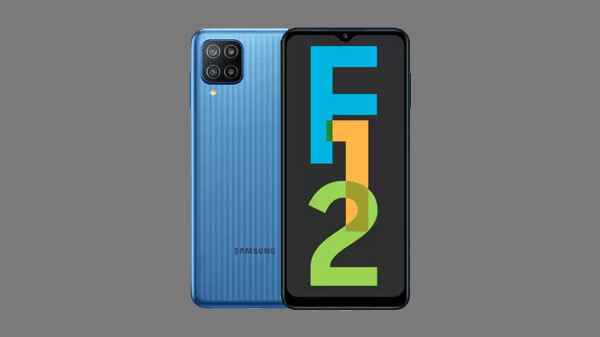 Samsung Galaxy F12 (Sky Blue, 128 GB)  (4 GB RAM)