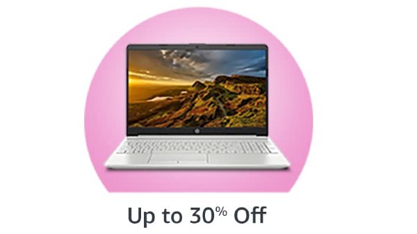 Up To 30% Off On Laptops