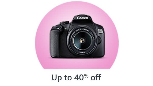 Up To 40% Off On Cameras