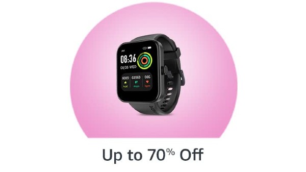 Up To 70% Off On Smartwatches