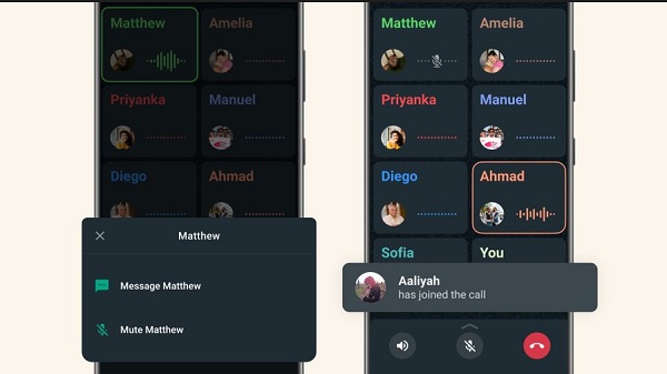 Check Out These New Highly Useful WhatsApp Group Voice Call Features