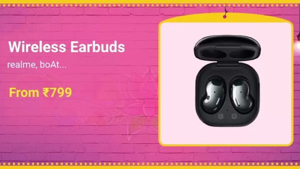 Wireless Earbuds Starts From Rs. 799