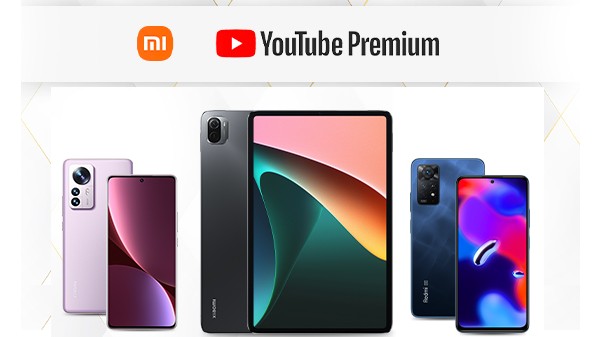 YouTube Premium Membership For Free With Every Mi Phone Purchase