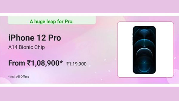 APPLE iPhone 12 Pro (Pacific Blue, 128 GB) APPLE iPhone 12 Pro (Pacific Blue, 128 GB)