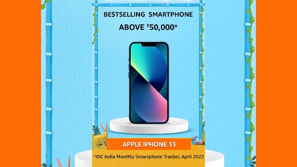 Apple iPhone 13 Is Bestselling Smartphone Above Rs. 50,000 Apple iPhone 13 Is Bestselling Smartphone Above Rs. 50,000