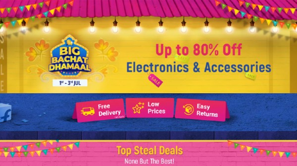 Flipkart Big Bachat Dhamaal Sale: Discounts On Electronics Devices Flipkart Big Bachat Dhamaal Sale: Discounts On Electronics Devices