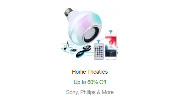 Home Theaters (Up to 60% Off) Home Theaters (Up to 60% Off)