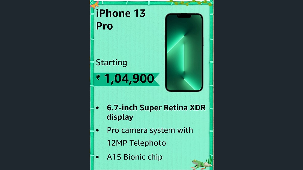 Apple iPhone 13 Pro (128GB) - Sierra Blue