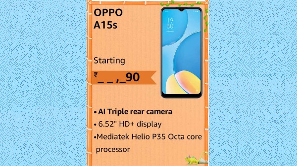 Oppo A15s