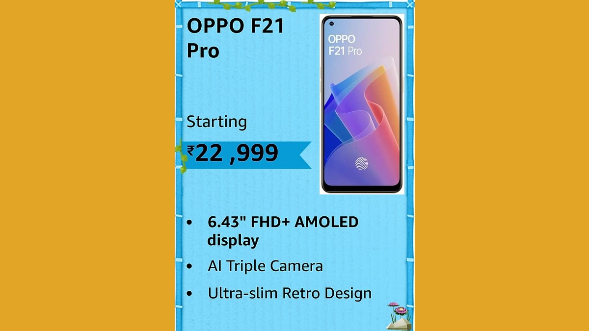 OPPO F21 Pro OPPO F21 Pro