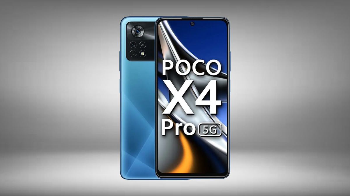 POCO X4 Pro 5G (Laser Blue, 128 GB)  (6 GB RAM)