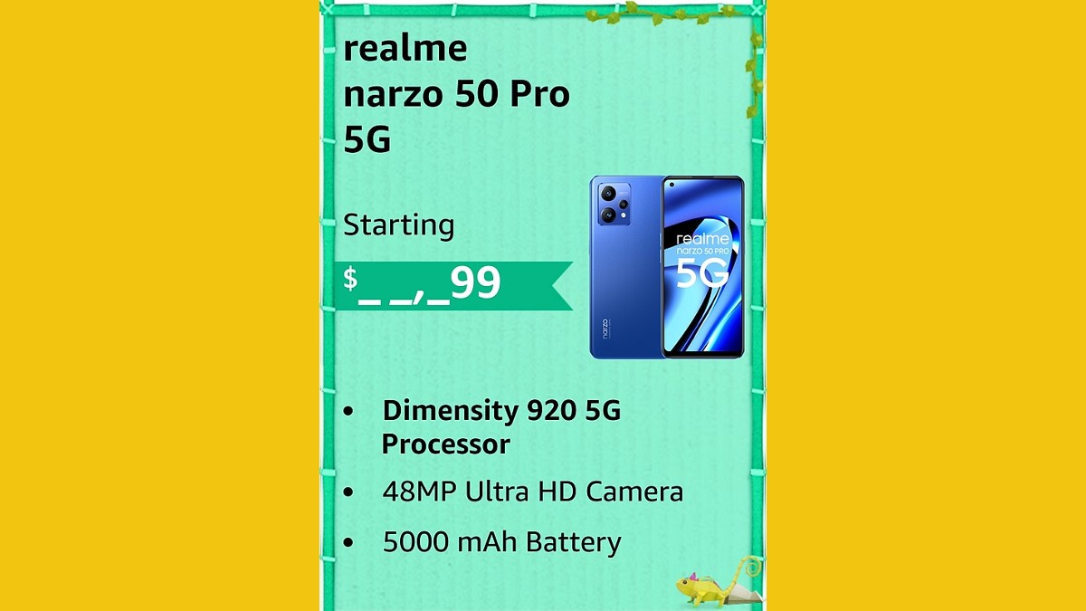 Realme Narzo 50 Pro 5G Realme Narzo 50 Pro 5G
