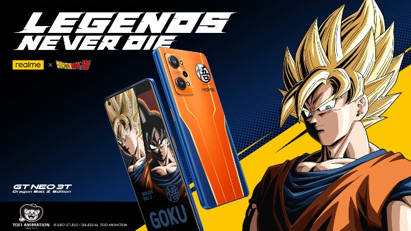 Realme GT Neo 2 Dragon Ball Z Special Edition Realme GT Neo 2 Dragon Ball Z Special Edition