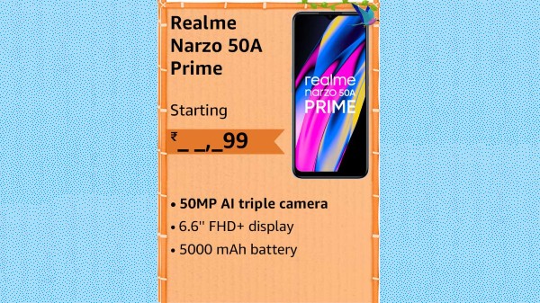 Realme Narzo 50a Prime Realme Narzo 50a Prime