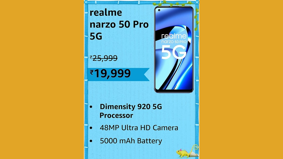 Realme Narzo 50 Pro 5G