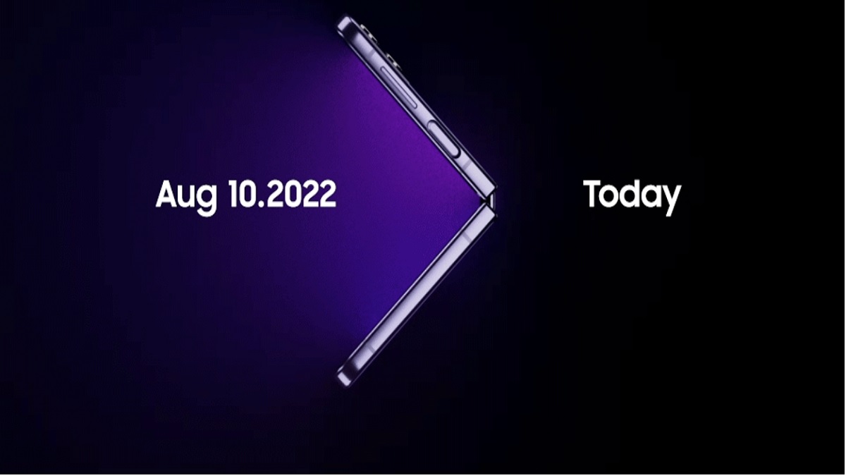 Samsung Galaxy Unpacked 2022 Set For Aug 10; Galaxy Z Flip 4 Teased