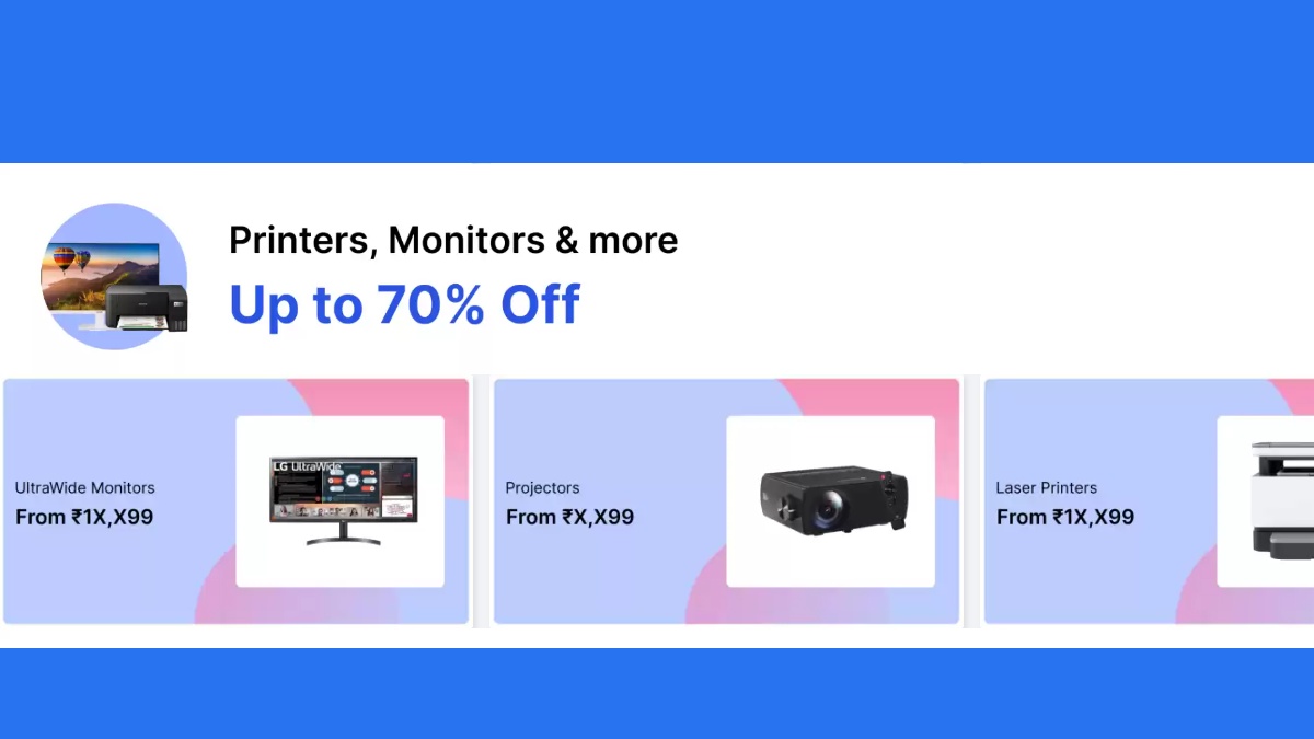 Up To 70% Off On Printers Up To 70% Off On Printers