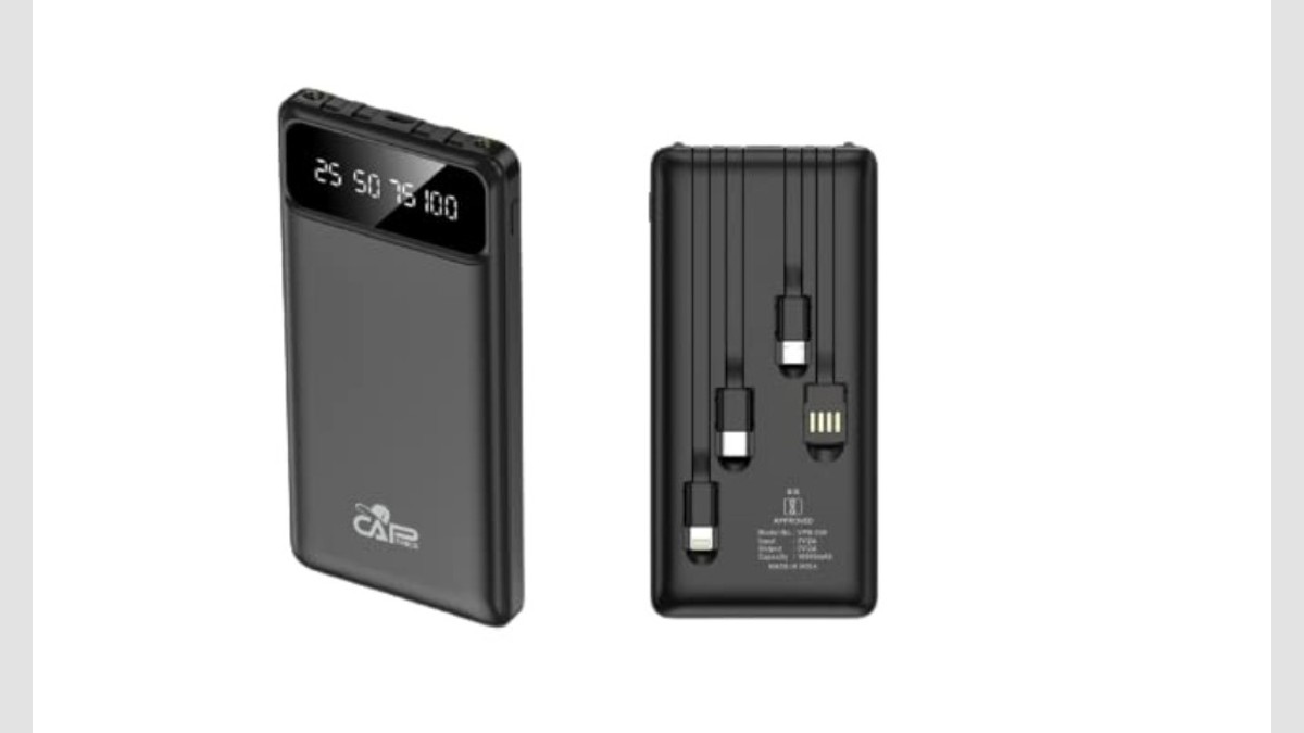 CAPONICS 10000 mAh Polymer Power Bank