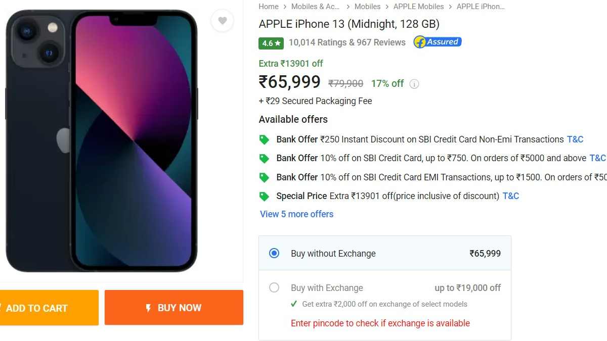 Apple IPhone 13 Massive Price Drop In India Now Available For Rs Apple IPhone 13 Massive Price Drop In India Now Available For Rs