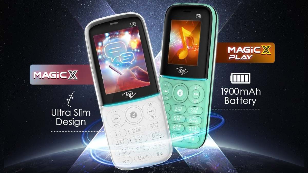 Itel Magic X, Magic X Play Feature Phones With 4G Launched Itel Magic X, Magic X Play Feature Phones With 4G Launched