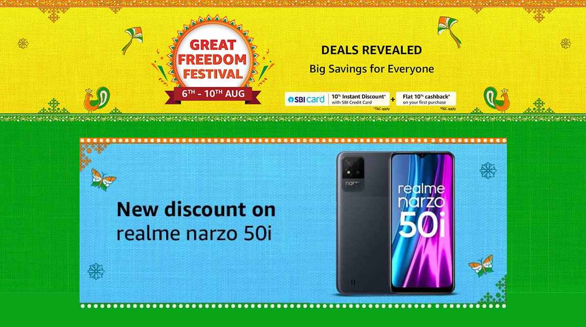 New Discount On Realme Narzo 50i New Discount On Realme Narzo 50i