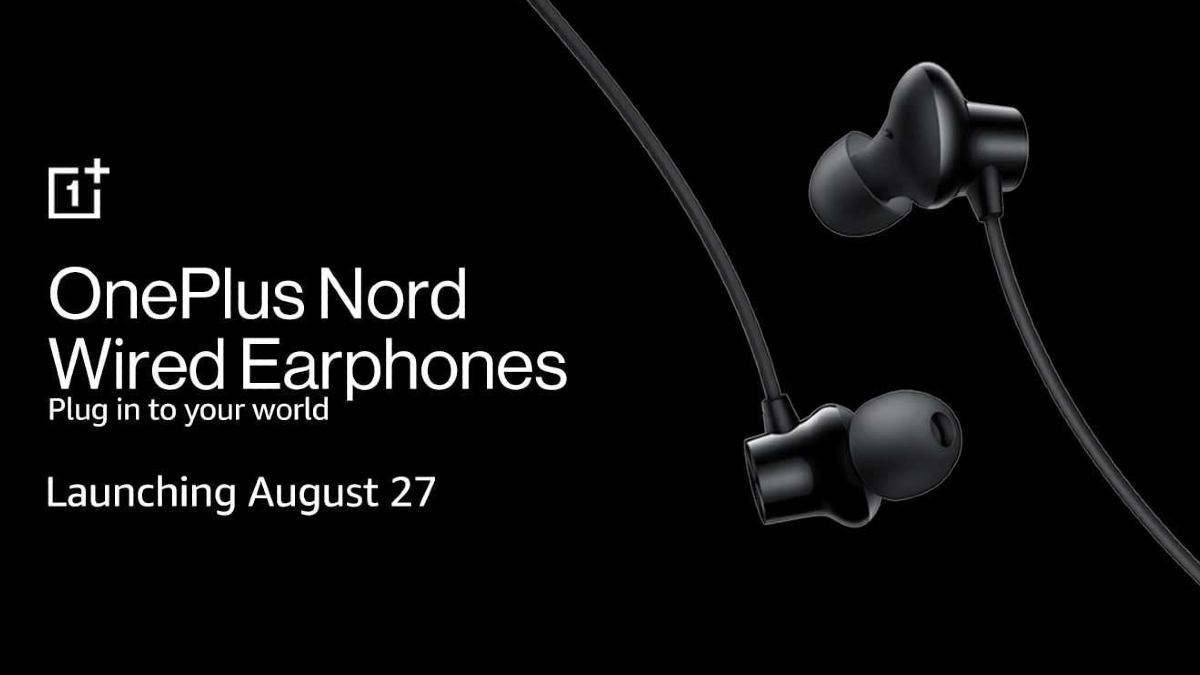 OnePlus Nord Wired Earphones India Launch Confirmed OnePlus Nord Wired Earphones India Launch Confirmed