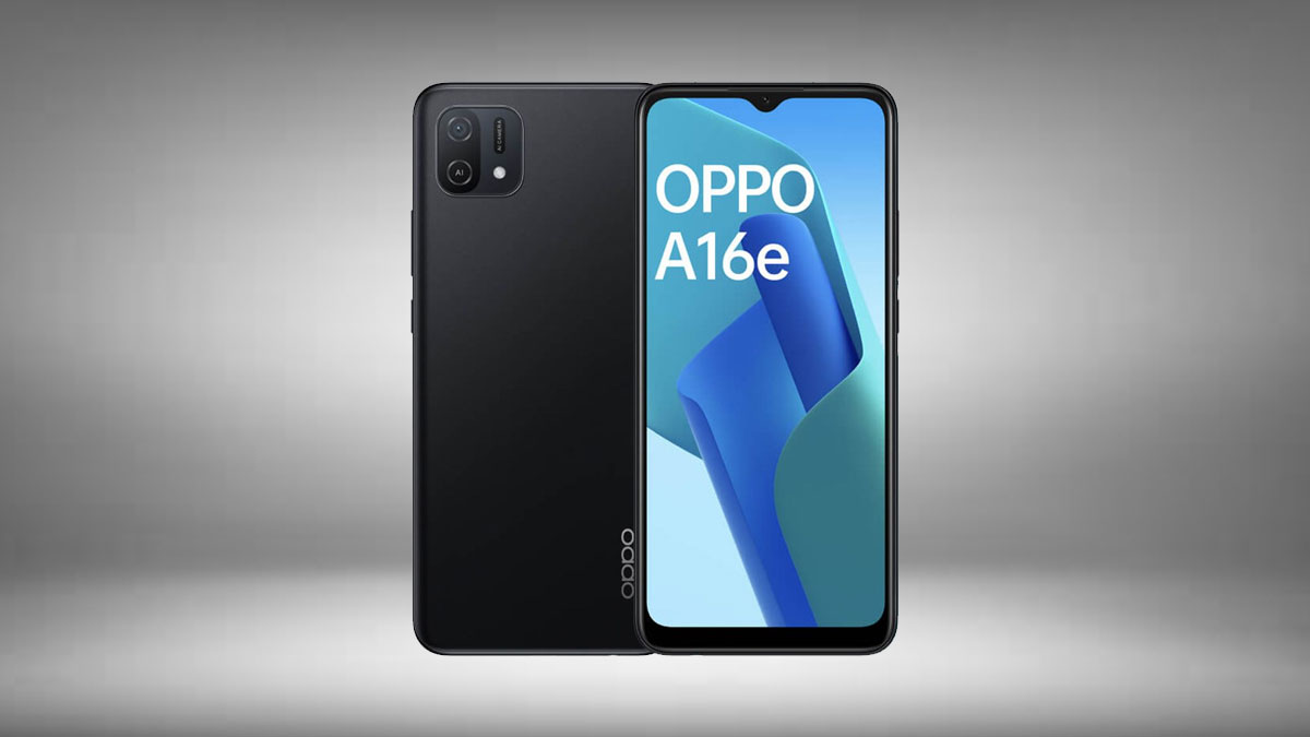 OPPO A16e