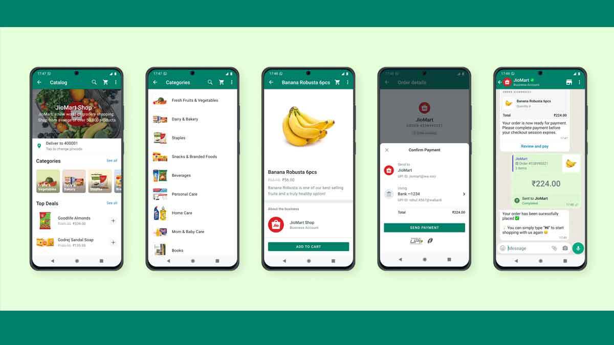 Meta & Jio Platforms Join Forces To Bring JioMart On WhatsApp