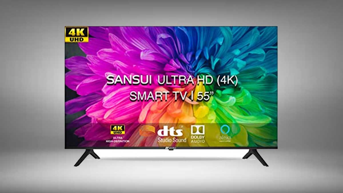 Sansui 140cm (55 inches) 4K Ultra HD Certified Android LED TV JSW55ASUHD