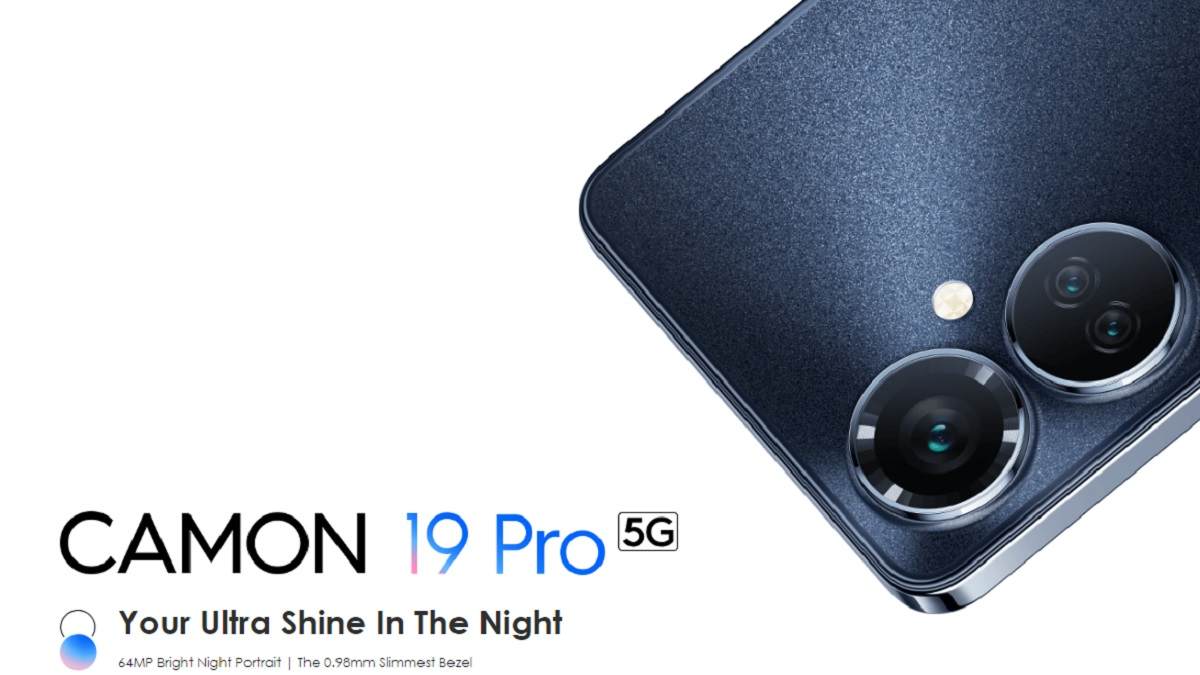 Tecno To Launch Camon 19 Pro 5G In India On Aug 10; Check Key Specs