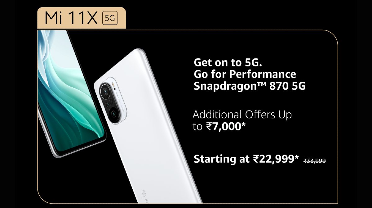 Mi 11X 5G (Cosmic Black 6GB RAM 128GB ROM) Mi 11X 5G (Cosmic Black 6GB RAM 128GB ROM)