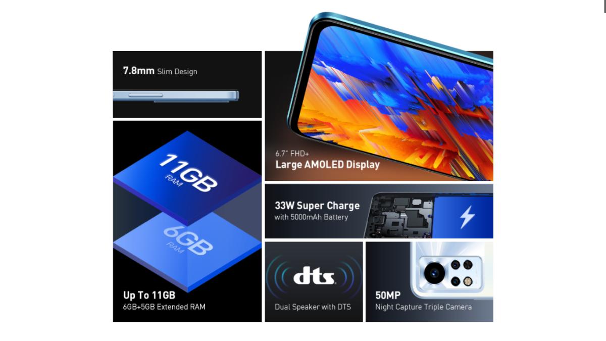 Infinix Note 12i 2022 6.7-इंच AMOLED के साथ, Helio G85 लॉन्च किया गया Infinix Note 12i 2022 6.7-इंच AMOLED के साथ, Helio G85 लॉन्च किया गया