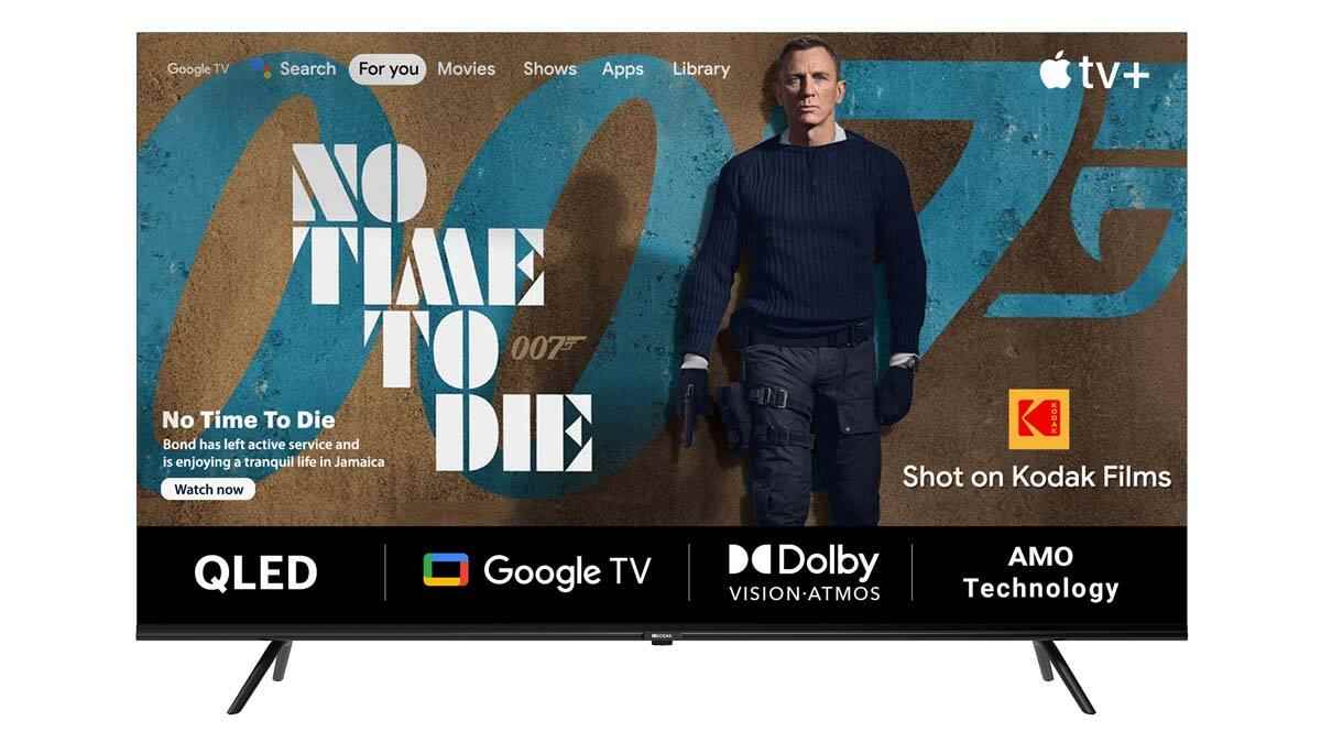 Kodak Unveils Affordable QLED Smart TVs With Google TV & Dolby Vision