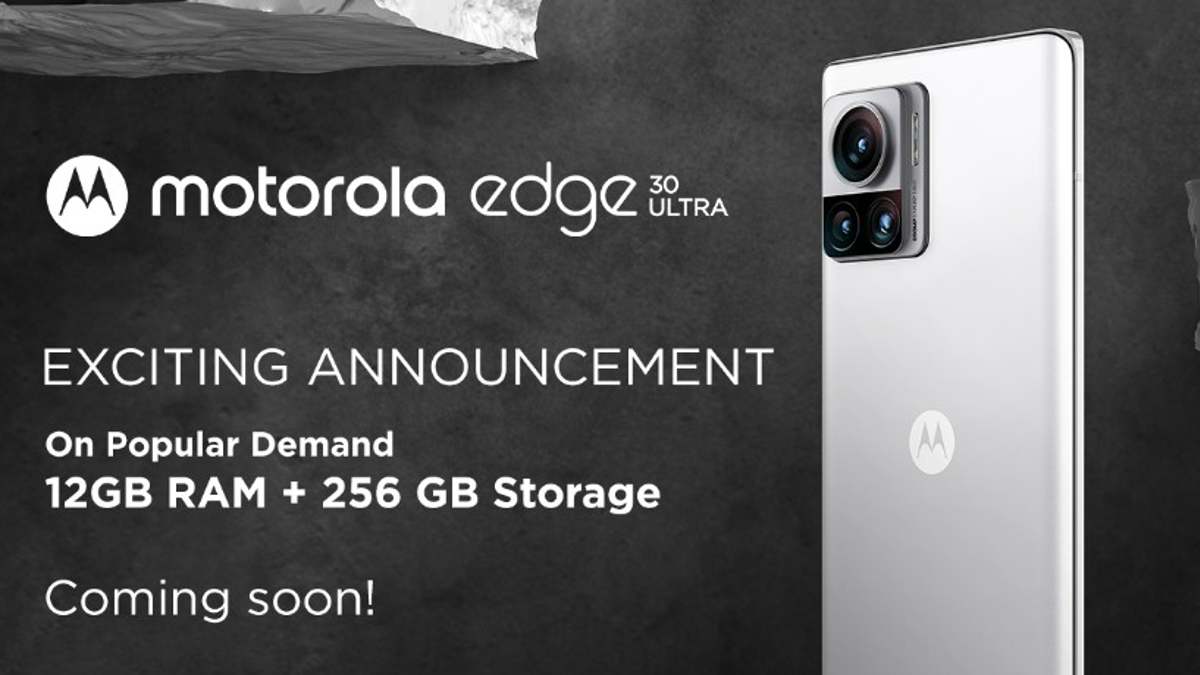 Motorola To Introduce Edge 30 Ultra 256GB Variant On Public Demand