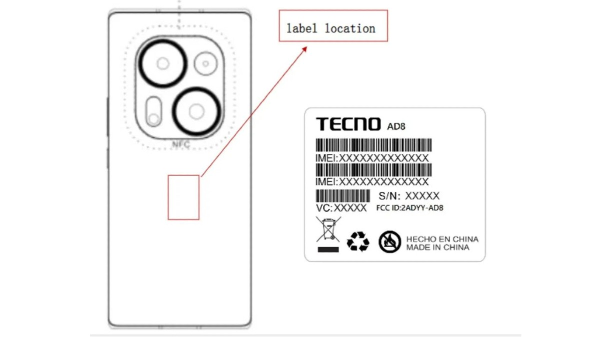 Tecno Phantom X2 5G FCC Filing Reveals Massive Camera Upgrades