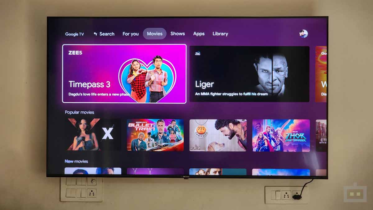 Google TV Platform Offers Personalized Home Screen