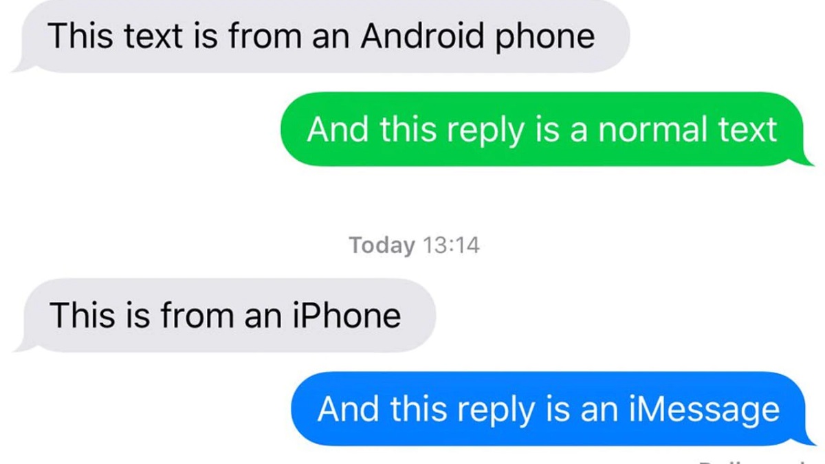 संभवतः भयावह कारण iMessage में Android संदेश हरे क्यों हैं संभवतः भयावह कारण iMessage में Android संदेश हरे क्यों हैं